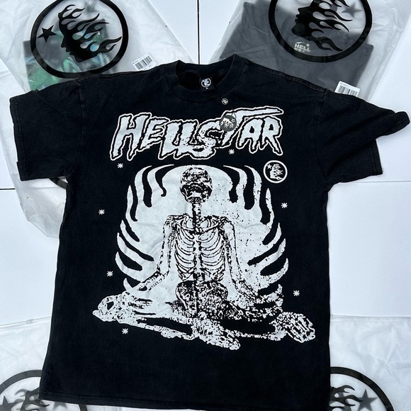 Black hellstar records tee - Picture 3 of 3